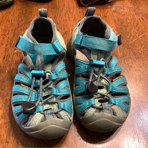 Kids Teal Outdoor Water Sandals